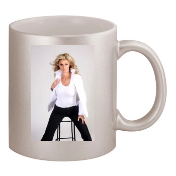 Erin Andrews 11oz Metallic Silver Mug