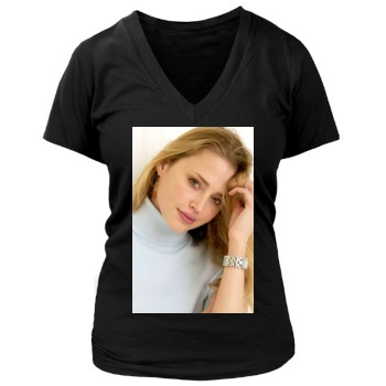 Estella Warren Women's Deep V-Neck TShirt