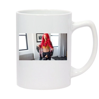 Eva Marie 14oz White Statesman Mug