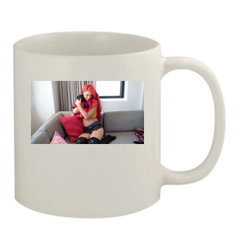 Eva Marie 11oz White Mug