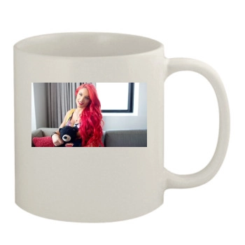 Eva Marie 11oz White Mug