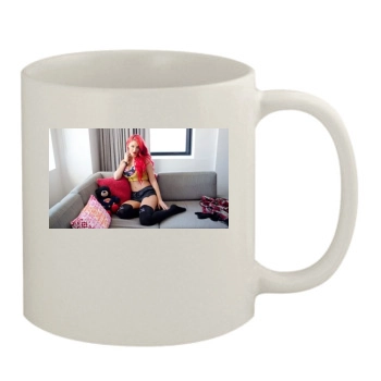 Eva Marie 11oz White Mug