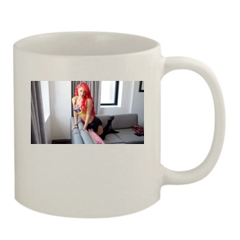 Eva Marie 11oz White Mug