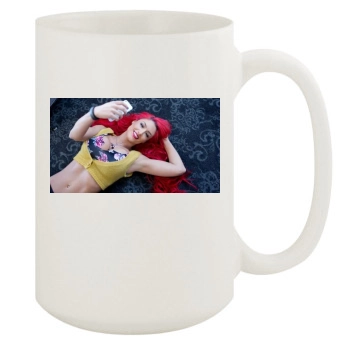 Eva Marie 15oz White Mug