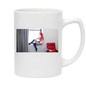 Eva Marie 14oz White Statesman Mug