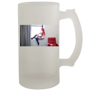 Eva Marie 16oz Frosted Beer Stein