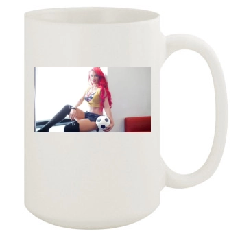 Eva Marie 15oz White Mug