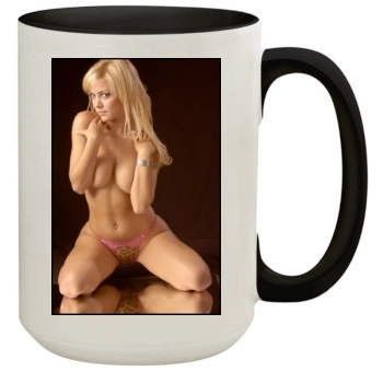 Evangelina Anderson 15oz Colored Inner & Handle Mug