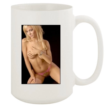 Evangelina Anderson 15oz White Mug