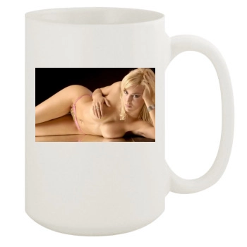 Evangelina Anderson 15oz White Mug