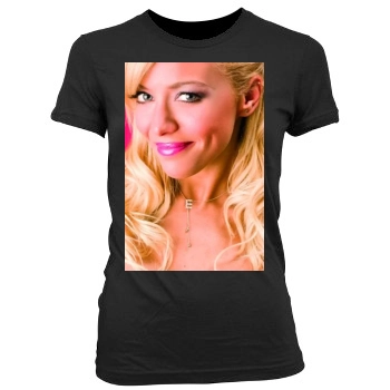 Evangelina Anderson Women's Junior Cut Crewneck T-Shirt