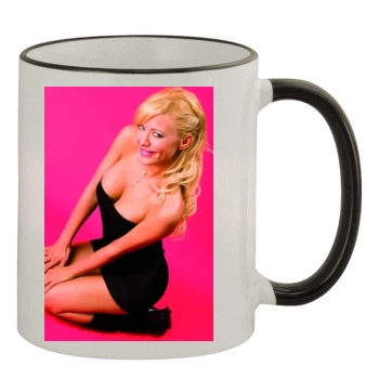 Evangelina Anderson 11oz Colored Rim & Handle Mug