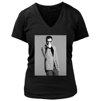 Ewan McGregor Women's Deep V-Neck TShirt