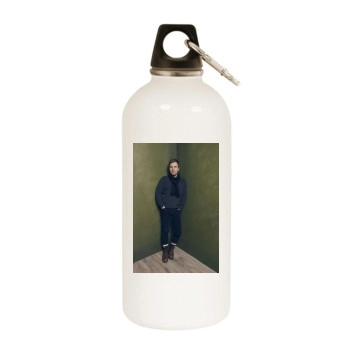 Ewan McGregor White Water Bottle With Carabiner