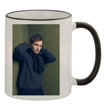 Ewan McGregor 11oz Colored Rim & Handle Mug