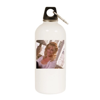 Erin Brockovich White Water Bottle With Carabiner