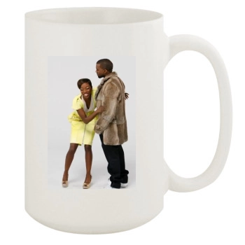 Estelle 15oz White Mug