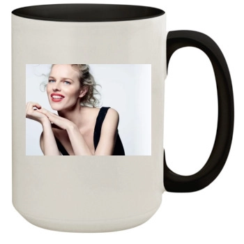 Eva Herzigova 15oz Colored Inner & Handle Mug