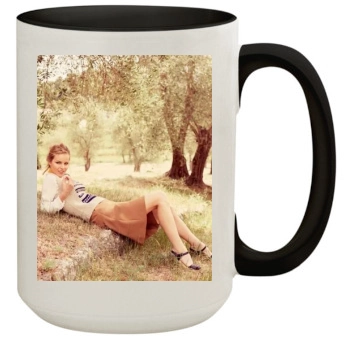 Eva Herzigova 15oz Colored Inner & Handle Mug