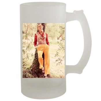 Eva Herzigova 16oz Frosted Beer Stein