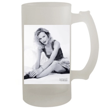 Eva Herzigova 16oz Frosted Beer Stein