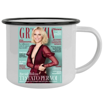 Eva Herzigova Camping Mug