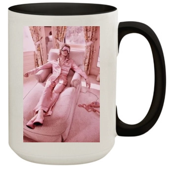 Eva Herzigova 15oz Colored Inner & Handle Mug