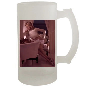 Eva Herzigova 16oz Frosted Beer Stein