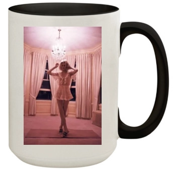 Eva Herzigova 15oz Colored Inner & Handle Mug