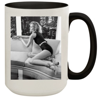 Eva Herzigova 15oz Colored Inner & Handle Mug