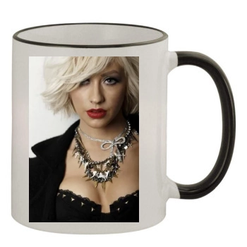 Christina Aguilera 11oz Colored Rim & Handle Mug