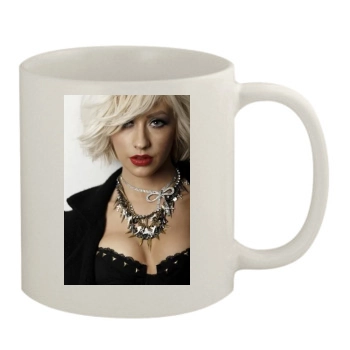 Christina Aguilera 11oz White Mug