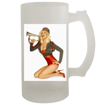 Christina Aguilera 16oz Frosted Beer Stein