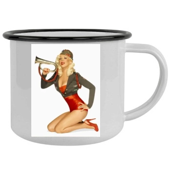 Christina Aguilera Camping Mug