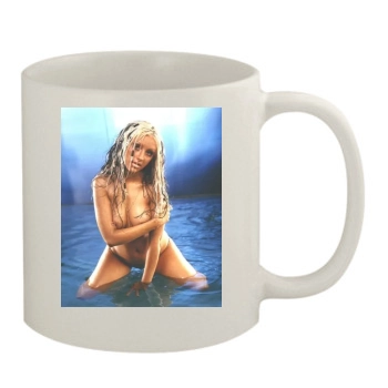 Christina Aguilera 11oz White Mug