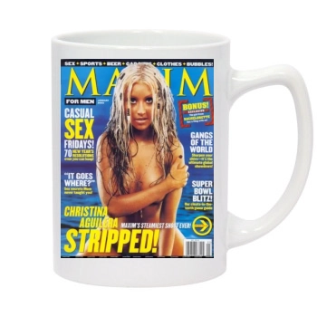 Christina Aguilera 14oz White Statesman Mug