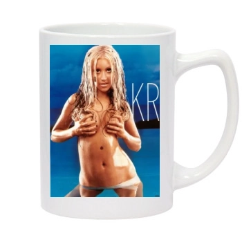 Christina Aguilera 14oz White Statesman Mug