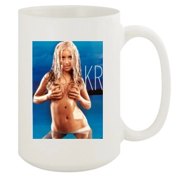 Christina Aguilera 15oz White Mug