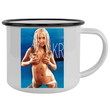 Christina Aguilera Camping Mug