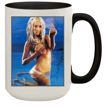 Christina Aguilera 15oz Colored Inner & Handle Mug