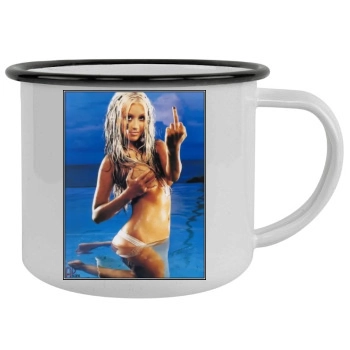 Christina Aguilera Camping Mug