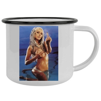 Christina Aguilera Camping Mug