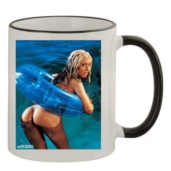 Christina Aguilera 11oz Colored Rim & Handle Mug