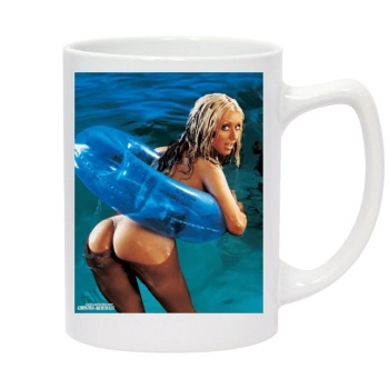 Christina Aguilera 14oz White Statesman Mug