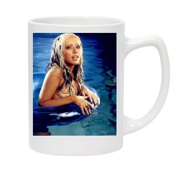 Christina Aguilera 14oz White Statesman Mug