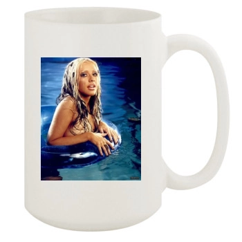 Christina Aguilera 15oz White Mug