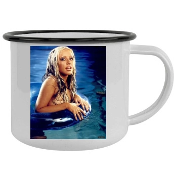 Christina Aguilera Camping Mug