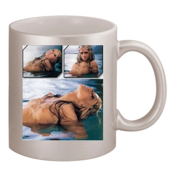 Christina Aguilera 11oz Metallic Silver Mug