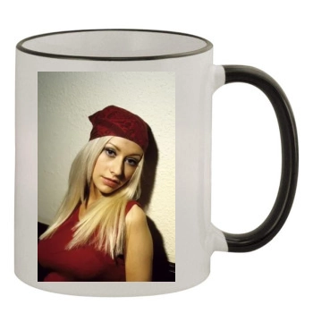 Christina Aguilera 11oz Colored Rim & Handle Mug