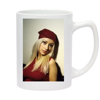 Christina Aguilera 14oz White Statesman Mug